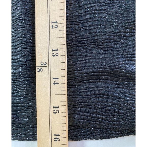 BCBGeneration Womens Black Pull-On Stretchy Shimmery Skirt Size S Holiday Party - Picture 5 of 7
